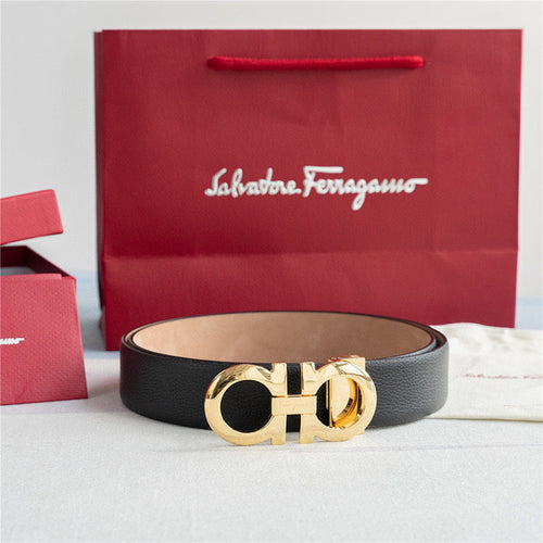Ferragamo Classic Leather Belt